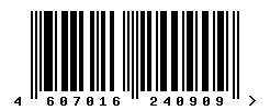 upc 4607016240909 barcode image