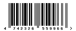 upc 4742326559966 barcode image