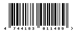 upc 4744183011489 barcode image