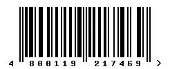 EAN 4800119217469 barcode image