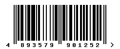 EAN barcode number 4893579901252
