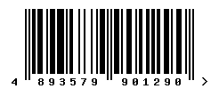 EAN barcode number 4893579901290