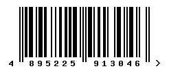 EAN barcode number 4895225913046