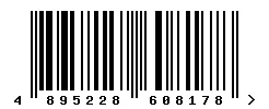 EAN barcode 4895228608178