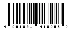 EAN barcode 4901301413253