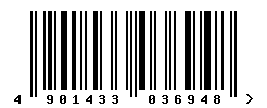 EAN barcode number 4901433036948