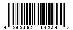 EAN barcode 4902102145244