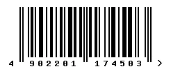 EAN 4902201174503 barcode image