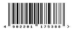 EAN barcode 4902201175388