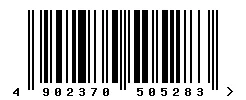 EAN barcode 4902370505283