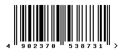 EAN 4902370538731 barcode image