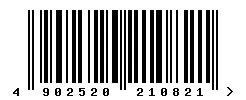 4902520210821 barcode