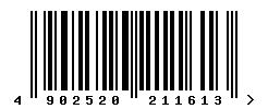 4902520211613 barcode