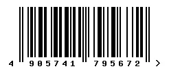 4905741795672 barcode