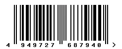 4949727687940 barcode
