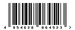 upc 4954628064523 barcode image