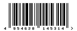 upc 4954628145314 barcode image