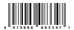4979006083347 barcode