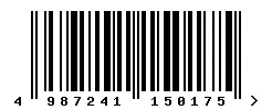 EAN barcode 4987241150175