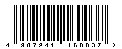 EAN barcode 4987241160037