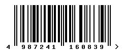 EAN 4987241160839 barcode image