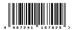 EAN 4987241167029 barcode image