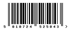 5010724525043 barcode
