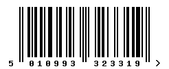 upc 5010993323319 barcode image