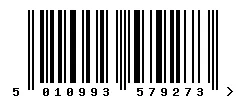 EAN barcode 5010993579273