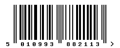 EAN barcode 5010993882113