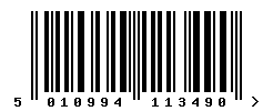 upc 5010994113490 barcode image