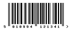 upc 5010994121341 barcode image