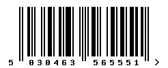 5030463565551 barcode