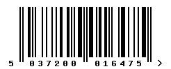 upc 5037200016475 barcode image