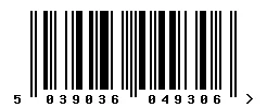 5039036049306 barcode