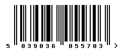 5039036055703 barcode