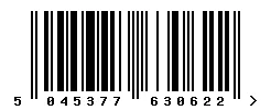 5045377630622 barcode