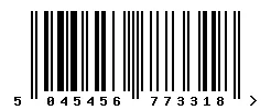 5045456773318 barcode