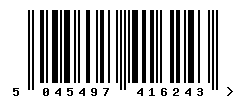 upc 5045497416243 barcode image