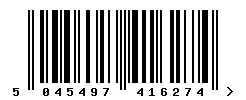 5045497416274 barcode