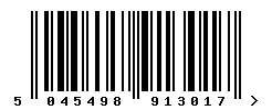 5045498913017 barcode