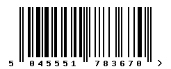 upc 5045551783670 barcode image