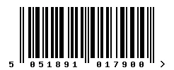 5051891017900 barcode