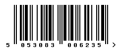 EAN barcode number 5053083006235