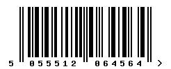 upc 5055512064564 barcode image