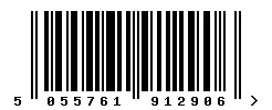 5055761912906 barcode