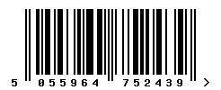 5055964752439 barcode
