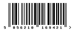 EAN barcode number 5056210169421