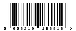 upc 5056210183816 barcode image