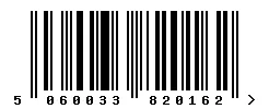 5060033820162 barcode